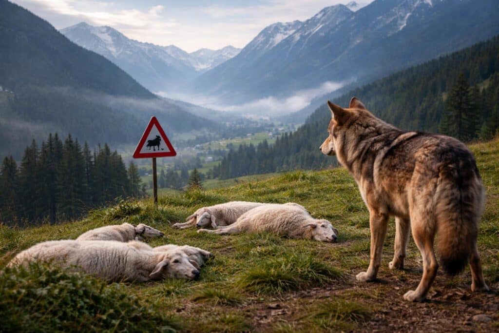 Tote Schafe: Wieder ein Risikowolf in Osttirol zum Abschuss freigegeben