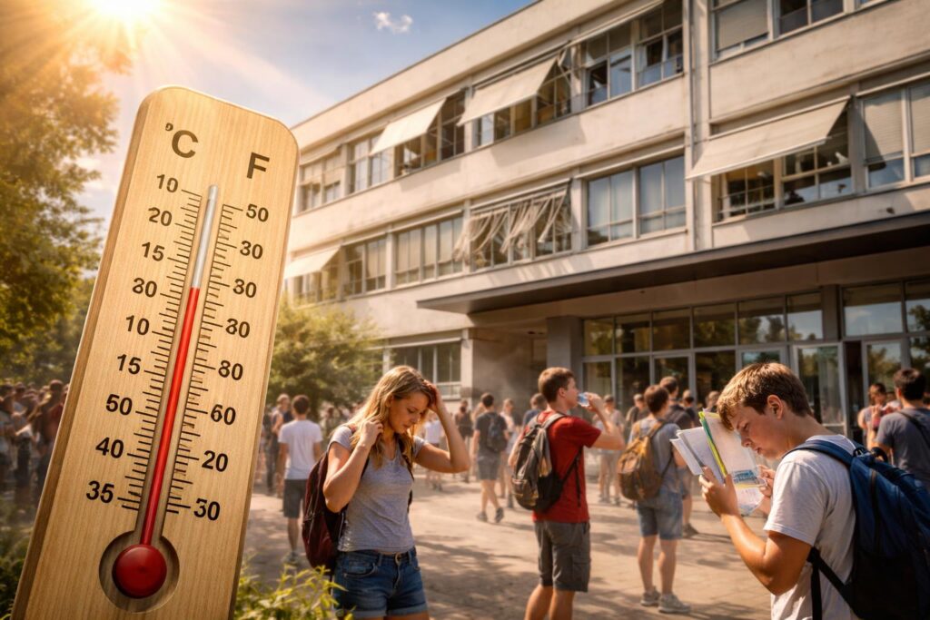 Belastung steigt: Kärntens Schulen werden im Juni auf 35 Grad aufgeheizt