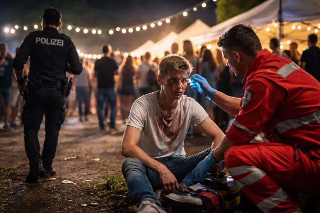 Fest-Eskalation in Himmelberg: 18-Jähriger brutal attackiert