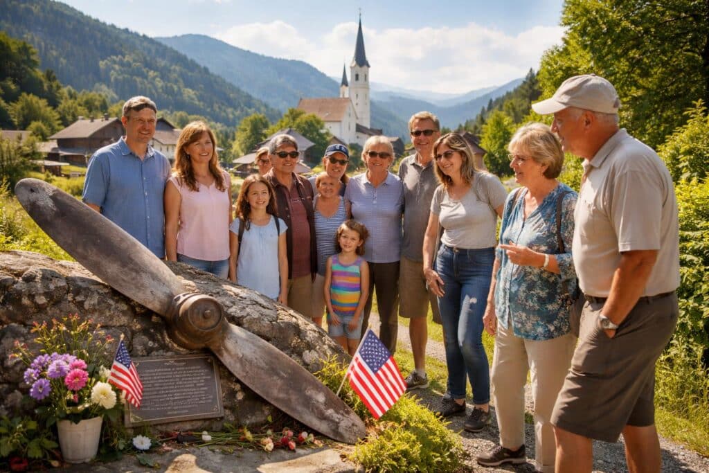 Familie von US-Flieger besuchte Kärnten