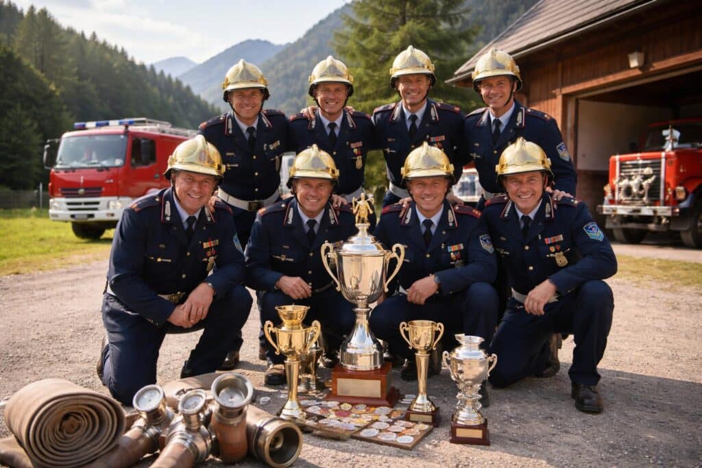 Legendärste Wettkampfgruppe unter Kärntens Feuerwehren geht in Pension