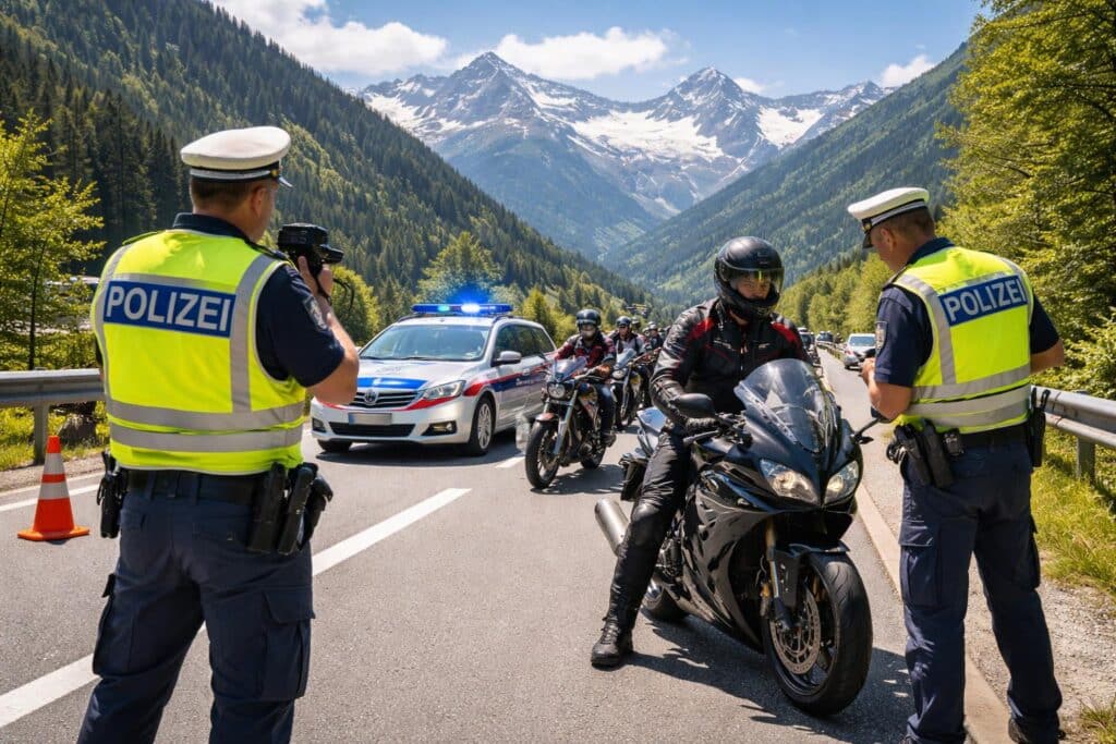 96 Motorradlenker bei Kontrollen aufgefallen
