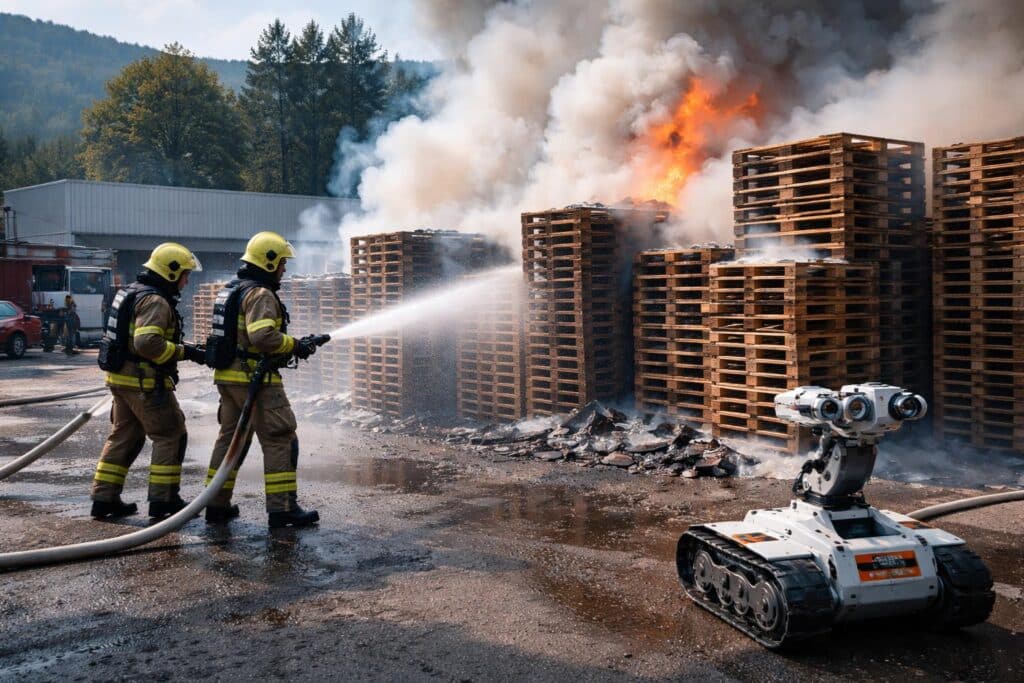 Brand im Bezirk Wolfsberg