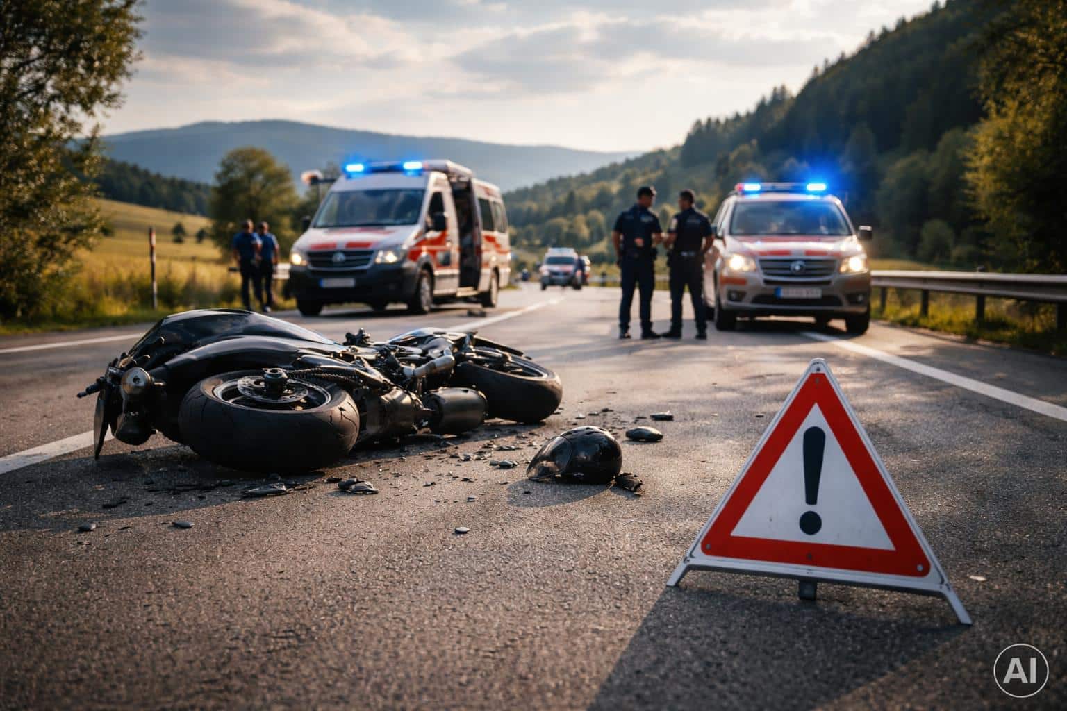 Verkehrsunfall mit Personenschaden im Bezirk Wolfsberg