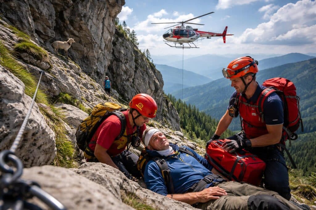 Alpinunfall im Bezirk Völkermarkt