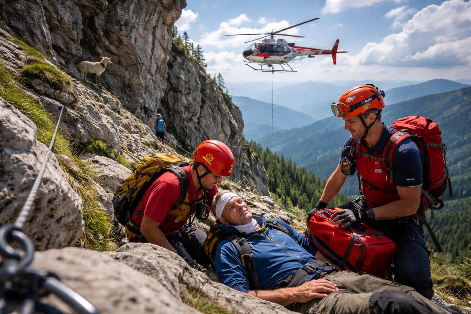 Alpinunfall im Bezirk Völkermarkt