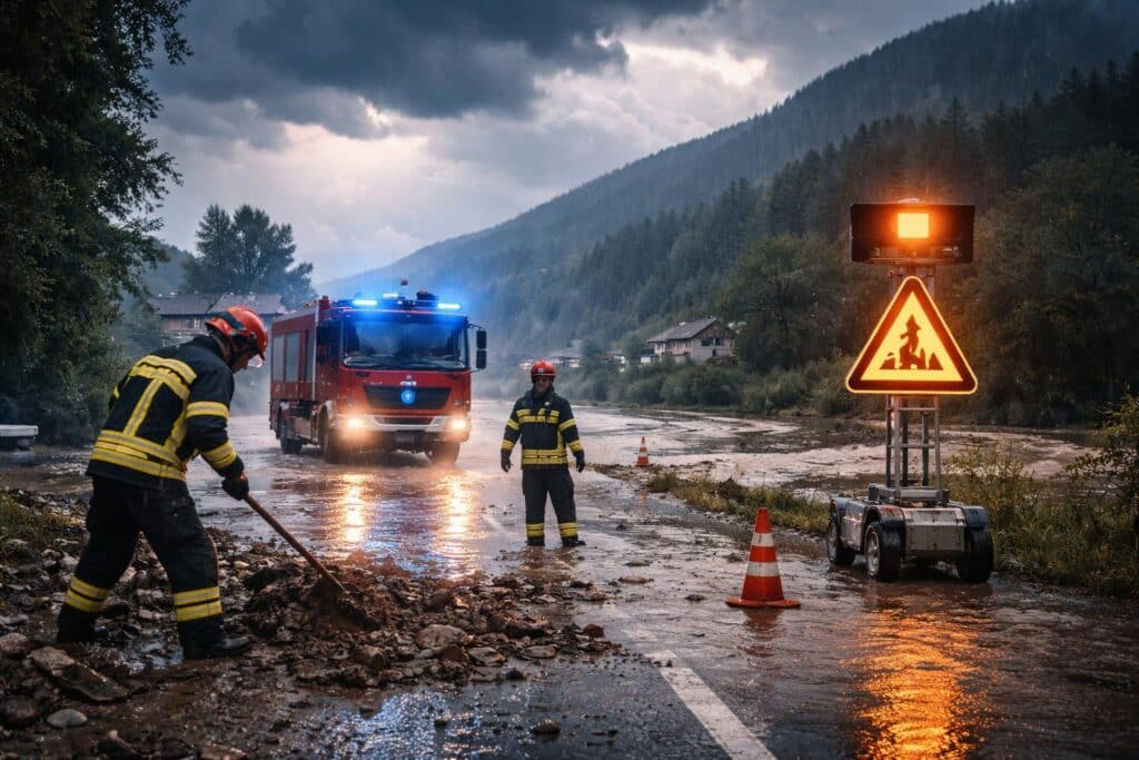 Gewittereinsätze in St. Veit
