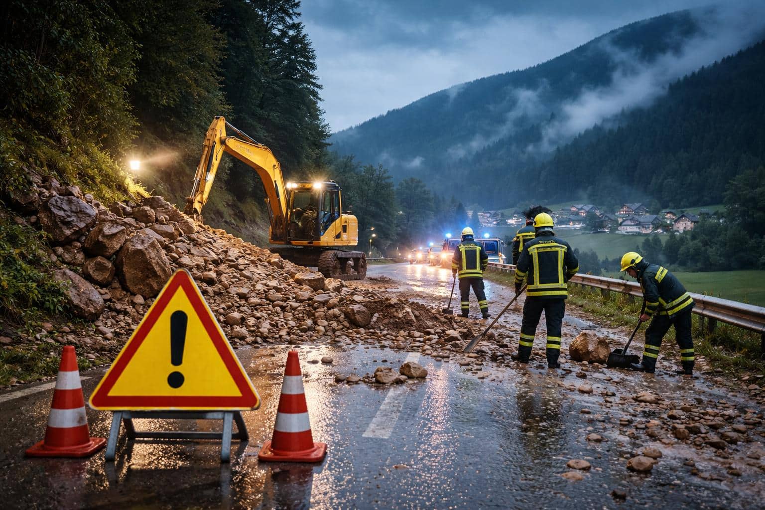 Elementarereignis im Bezirk St. Veit