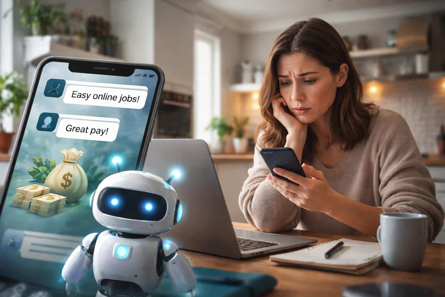Verdacht der Internet Betrugs Task Sam