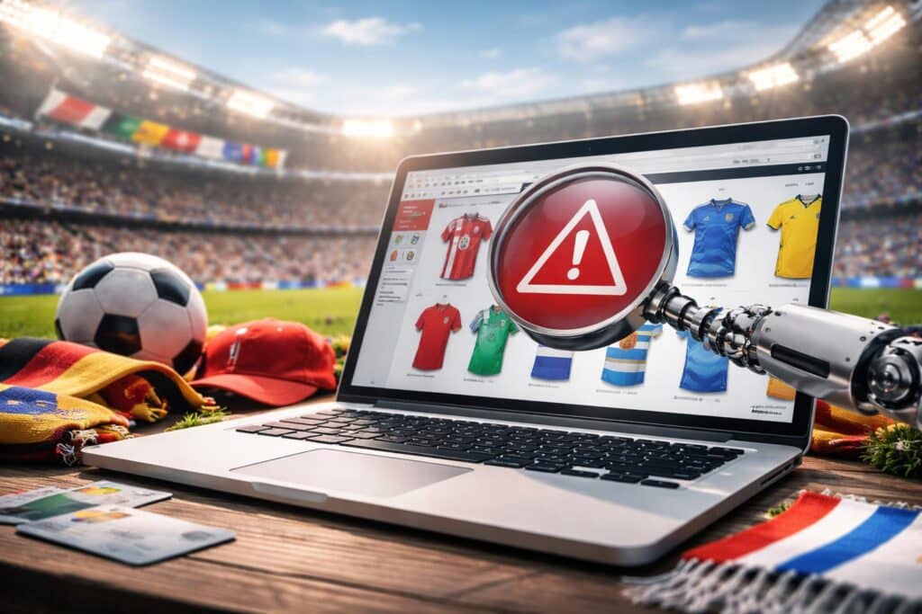 Gefälschte Fanshops zur Fußball-WM
