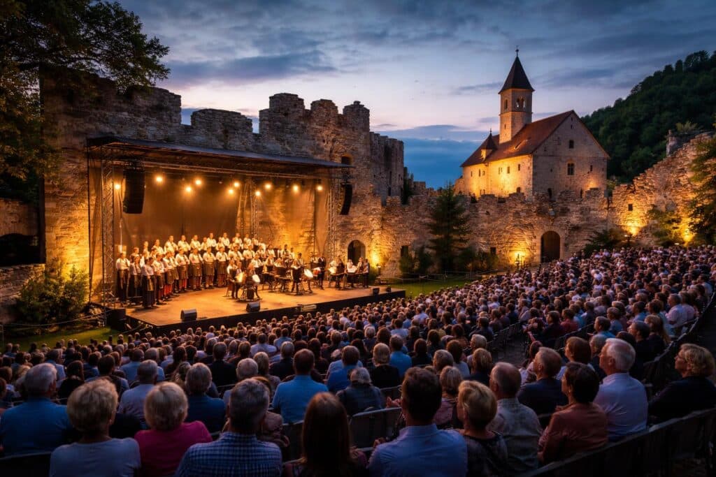 Drei Konzertabende auf der Heunburg: Musikgenuss vor historischer Kulisse