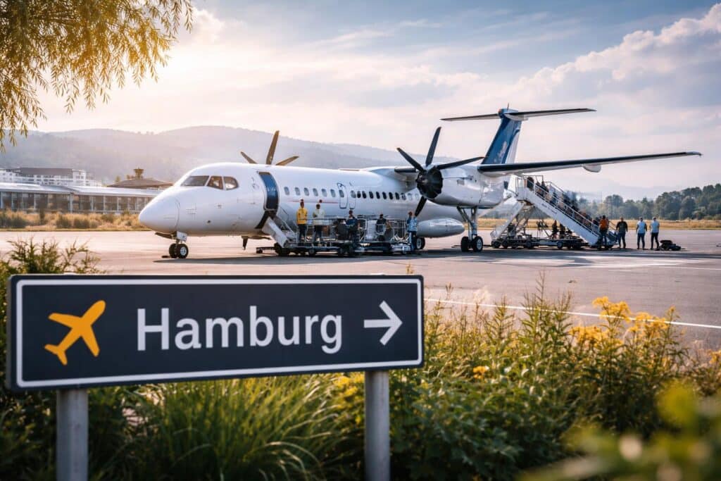 Neue Flugverbindung nach Hamburg