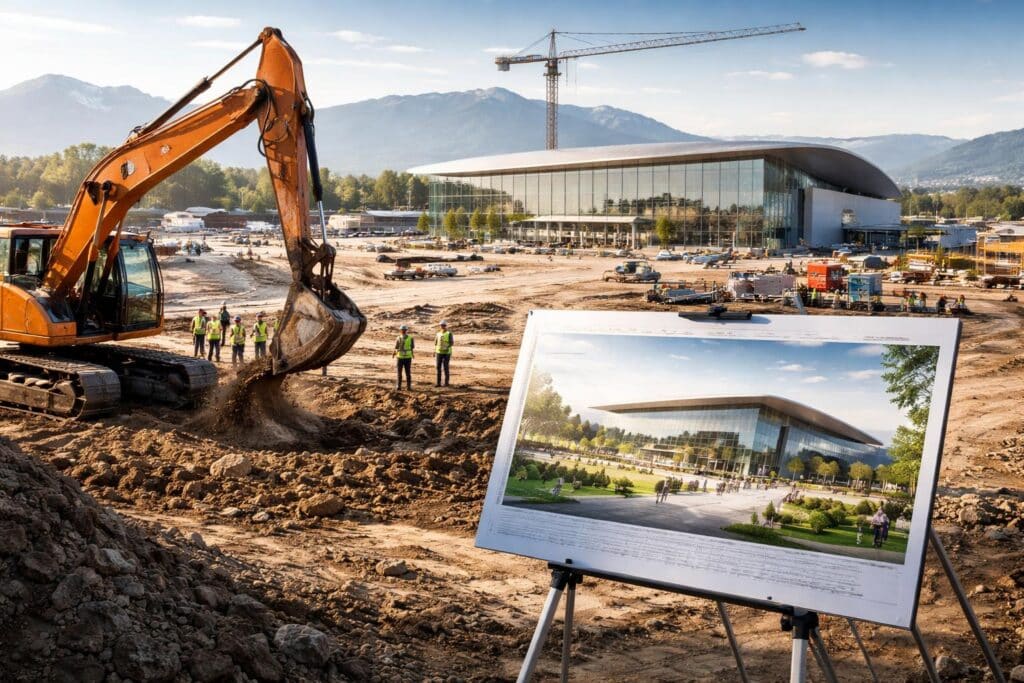 Veranstaltungszentrum: Baubeginn im April