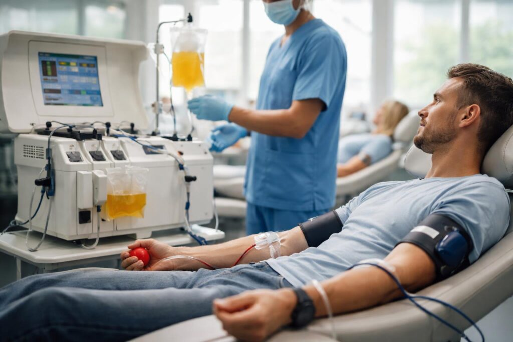 Plasmaspenden für Medizin unverzichtbar
