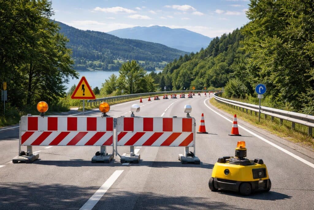 B70d Harbacher Straße, Klagenfurt Richtung Velden
