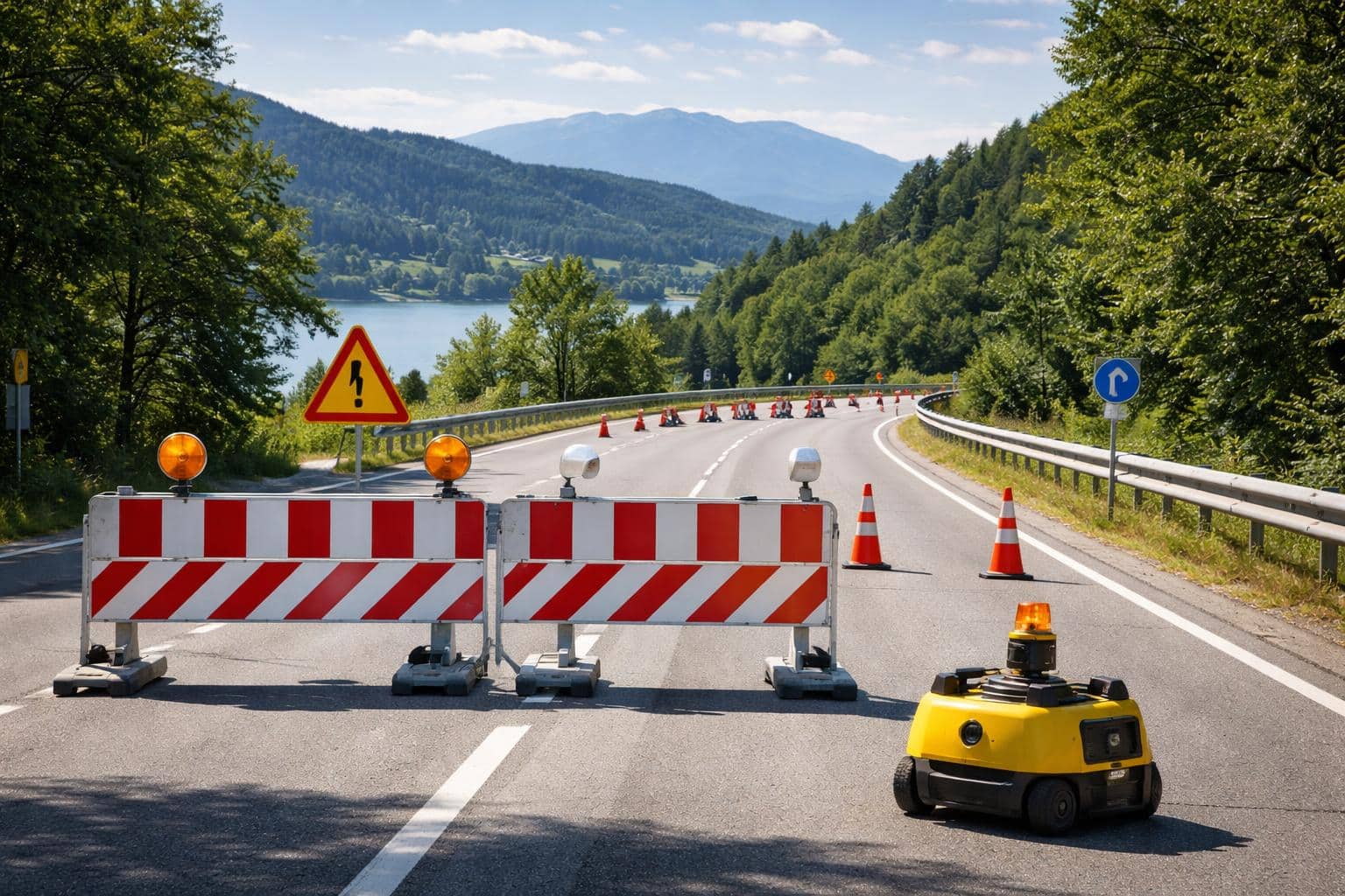B70d Harbacher Straße, Klagenfurt Richtung Velden