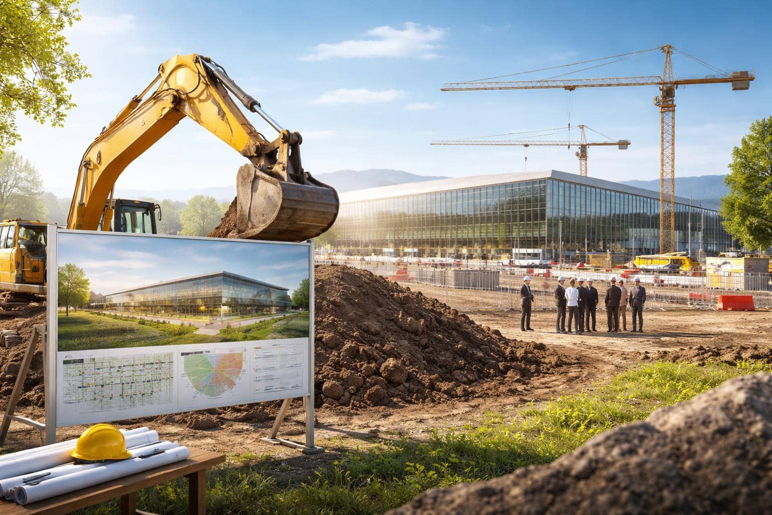 Veranstaltungszentrum: Baubeginn im April