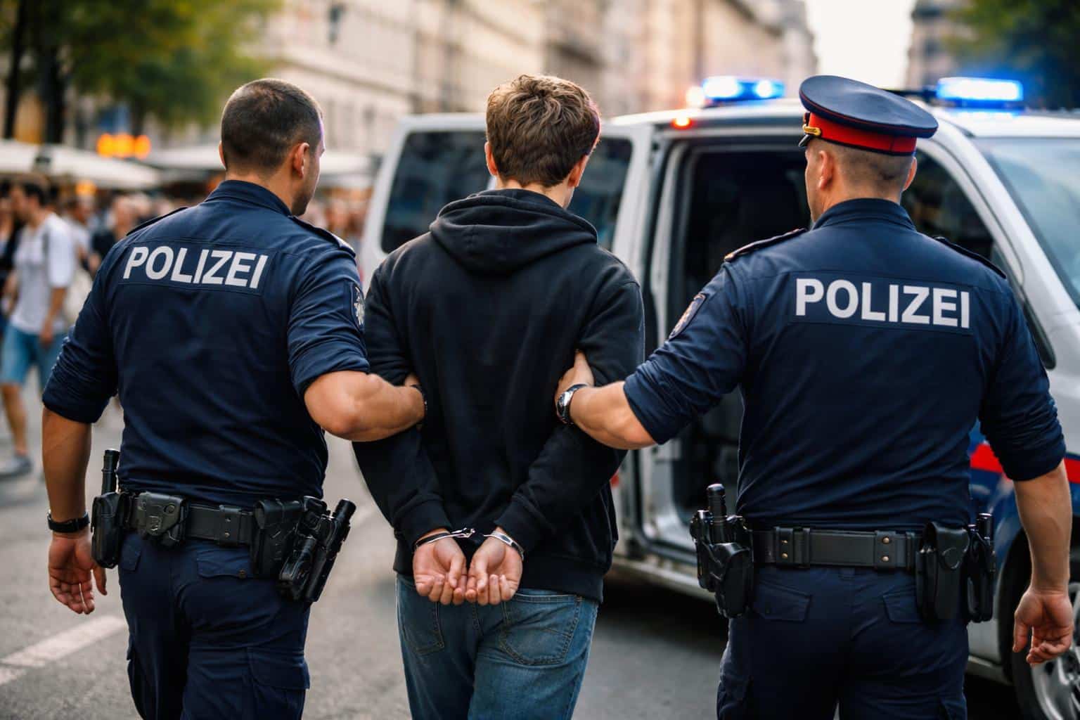 Aggressiver Jugendlicher festgenommen