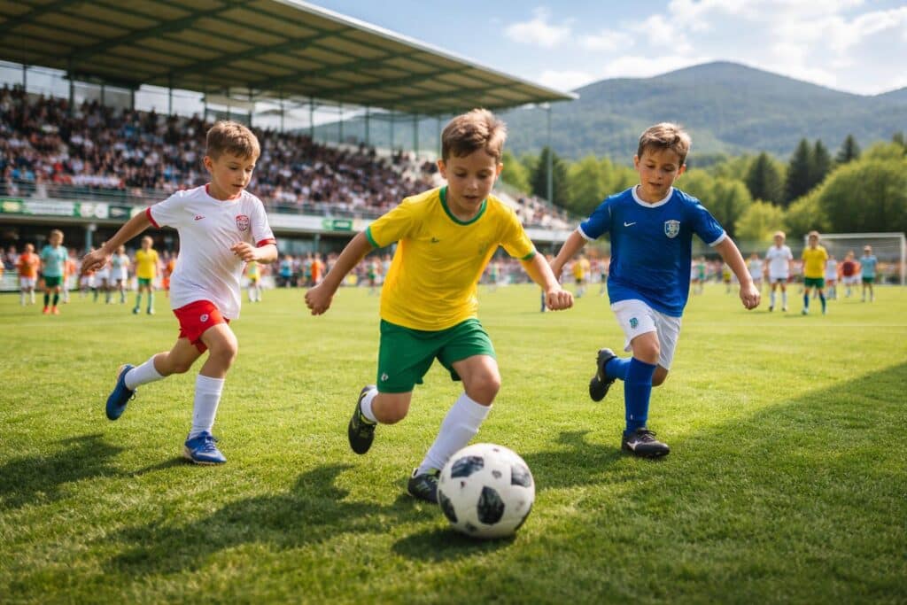 Junge Fußballtalente glänzten beim Landesfinale in St. Veit