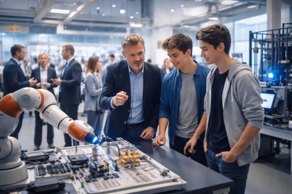 9. Forum HTL und Industrie: HTLs und Betriebe vernetzen sich