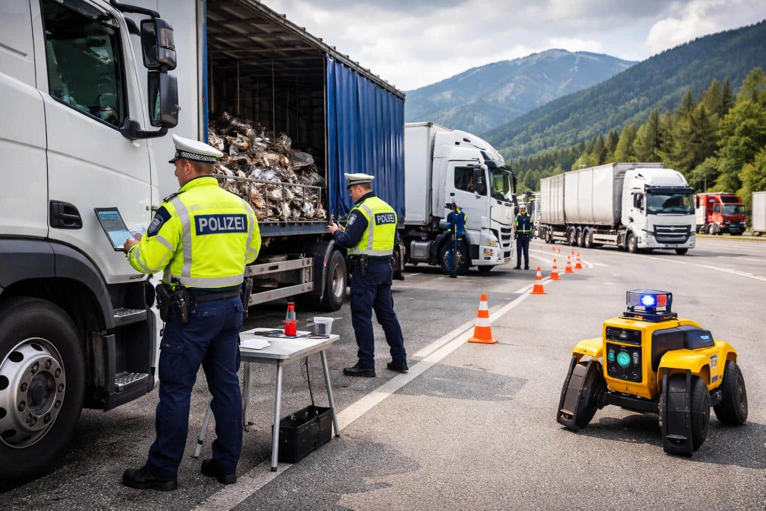 Schwerverkehrskontrollen