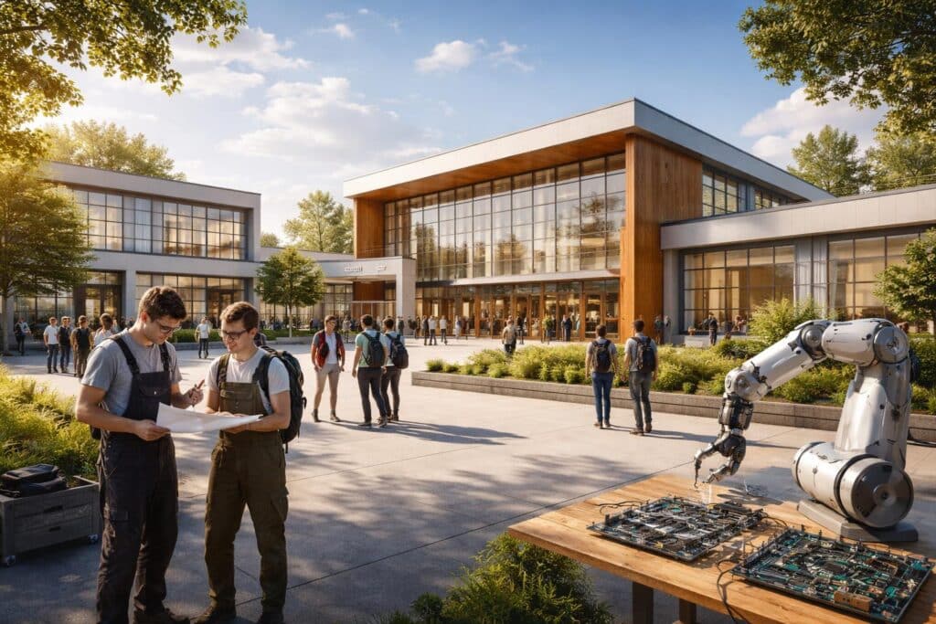 Landtag beschließt Großprojekt: Fachberufsschule Völkermarkt wird neu- und umgebaut