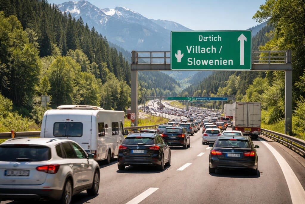 A10 Tauern Autobahn, Salzburg Richtung Villach