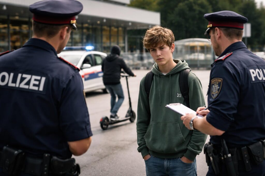14-Jähriger von E‑Scooter gezerrt