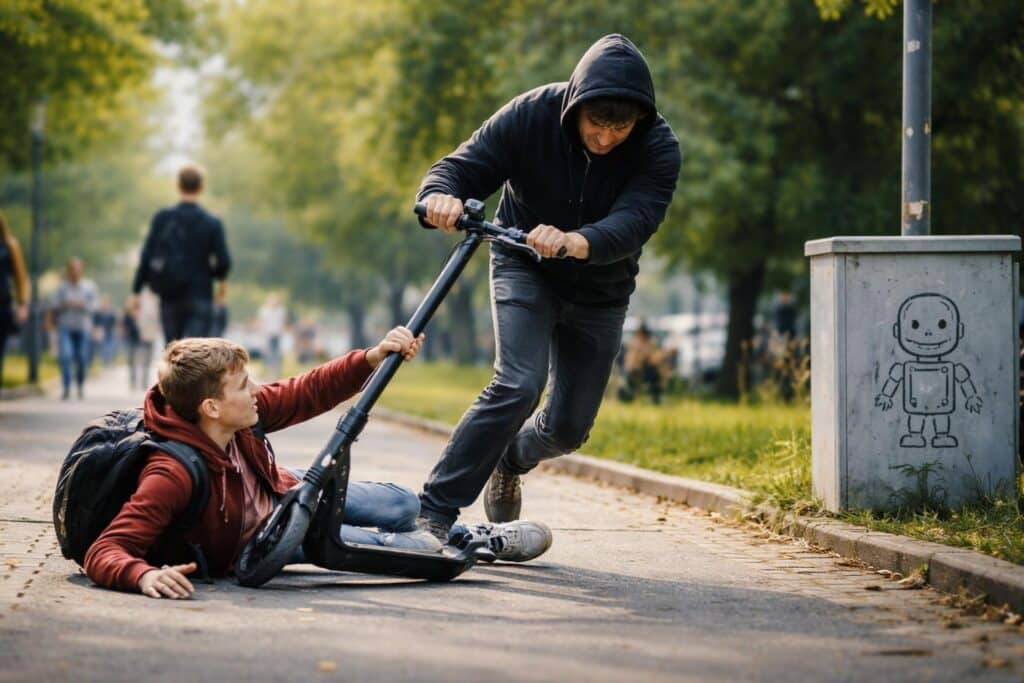14-Jähriger in Klagenfurt von E-Scooter gezerrt: Täter fuhr davon