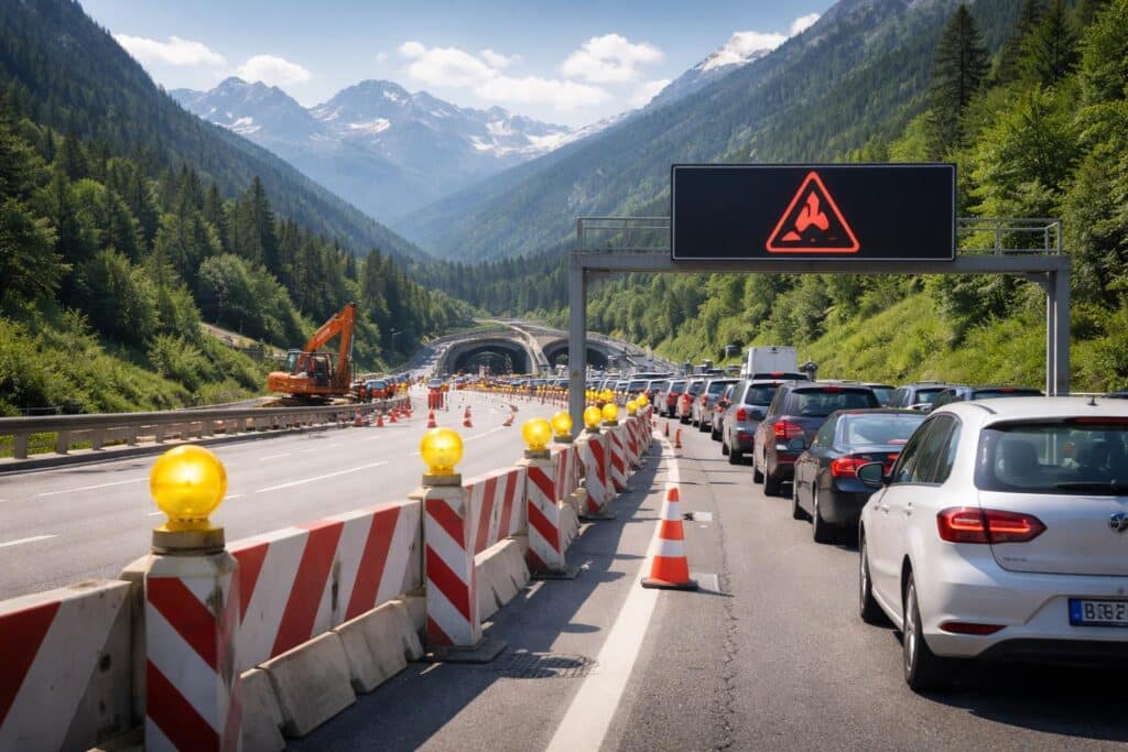 A10 Tauern Autobahn, Villach Richtung Salzburg