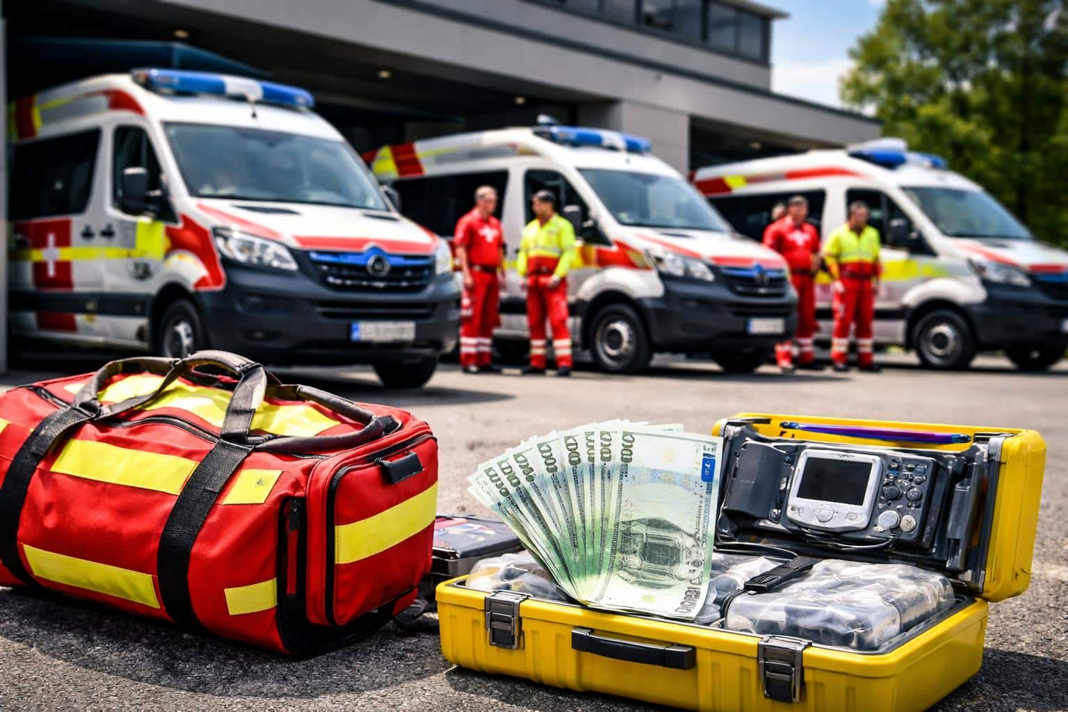 Land zahlt Rettungsdiensten 3,74 Mio. Euro