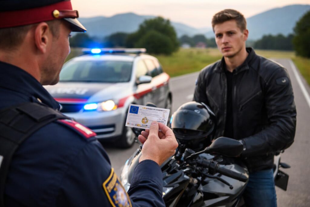 Erhebliche Geschwindigkeitsübertretung - Führerscheinabnahme
