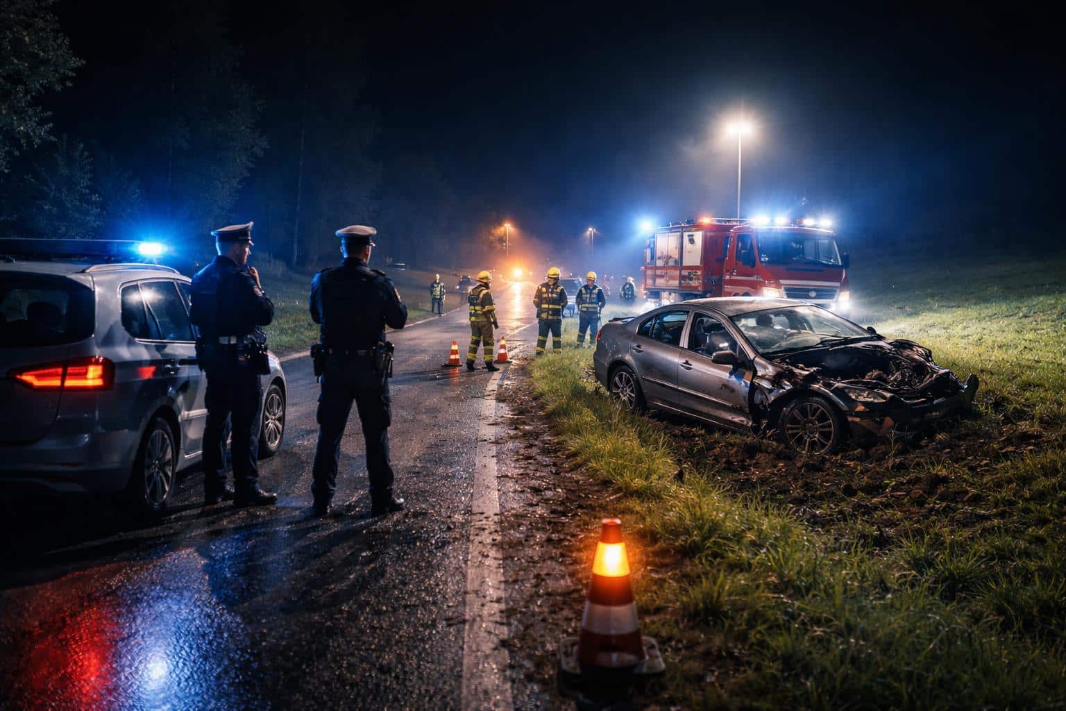 Tödlicher Verkehrsunfall im Bezirk St. Veit an der Glan