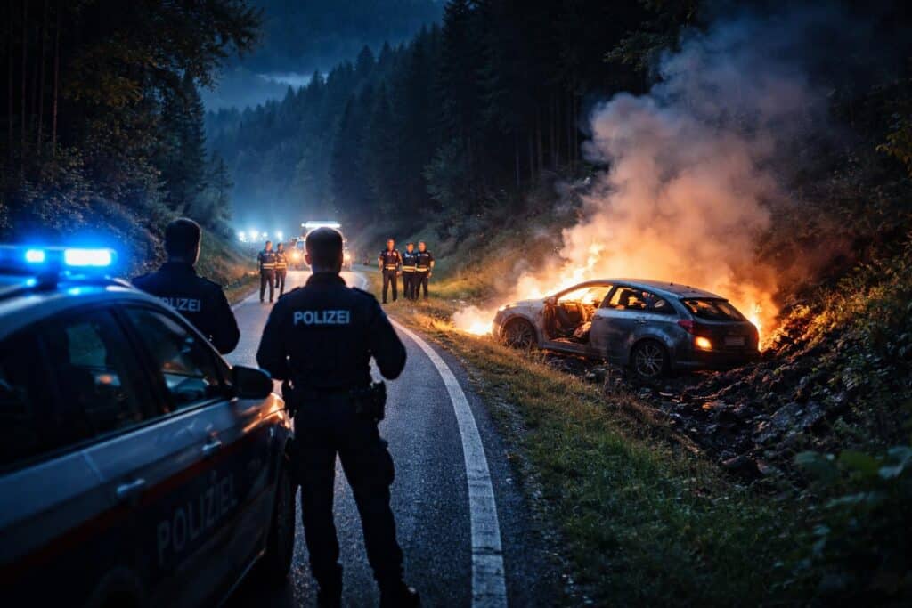 Tödlicher Unfall in Gurk: 22-Jähriger rast vor Polizei davon und stirbt