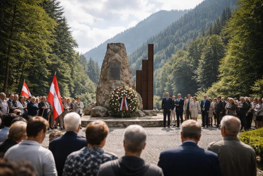 Mahnmal: Gedenken am Loiblpass