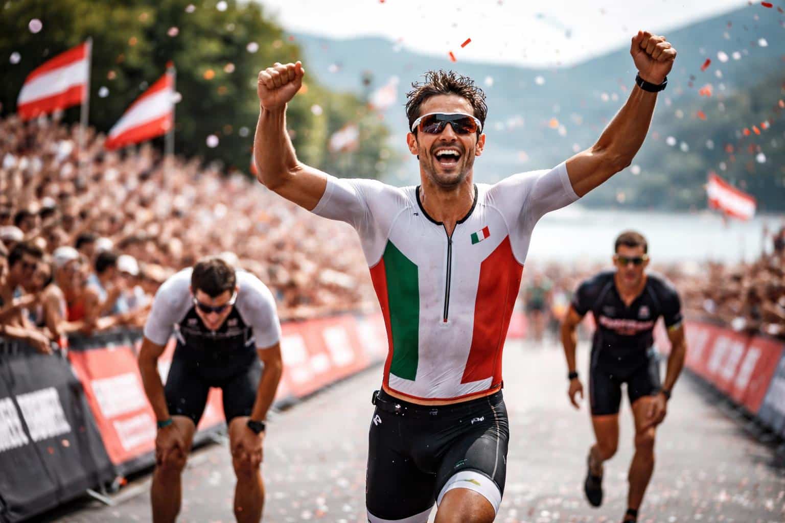 Mattia Ceccarelli gewinnt Ironman Austria!