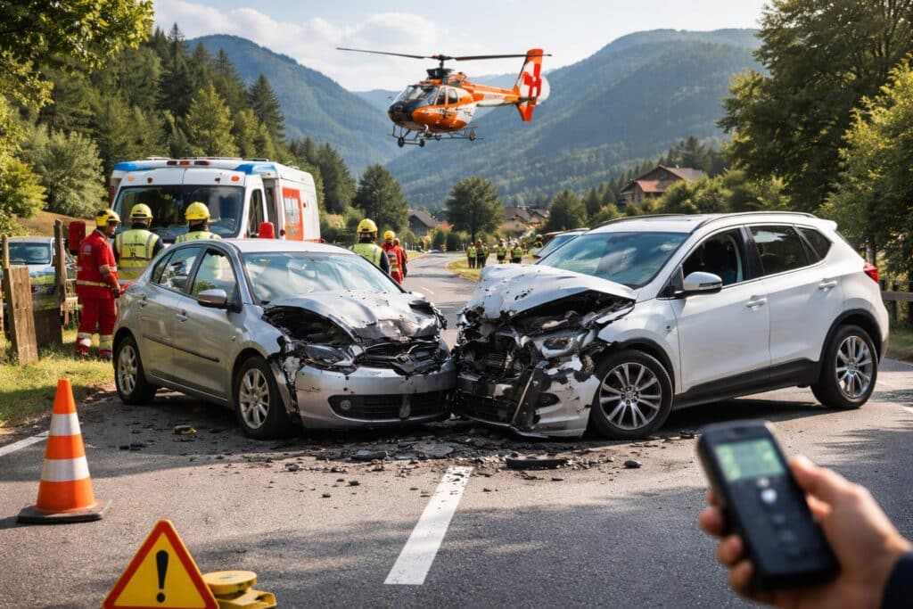 Verkehrsunfall mit Personenschaden – Alkoholisierung – Führerscheinabnahme