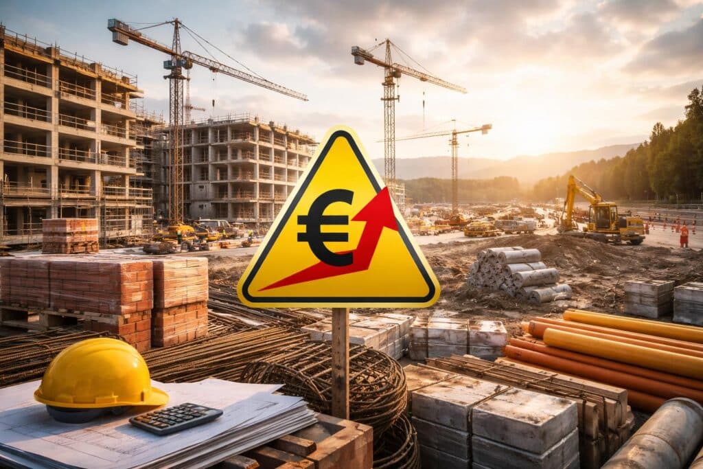 Baukosten steigen: Wohnbau und Tiefbau deutlich teurer