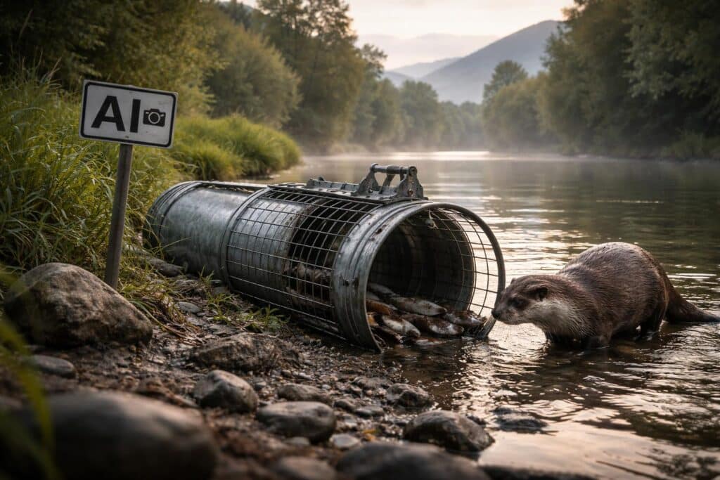 Spezielle Fallen: WWF kritisiert „grausame Tötung" von Fischottern