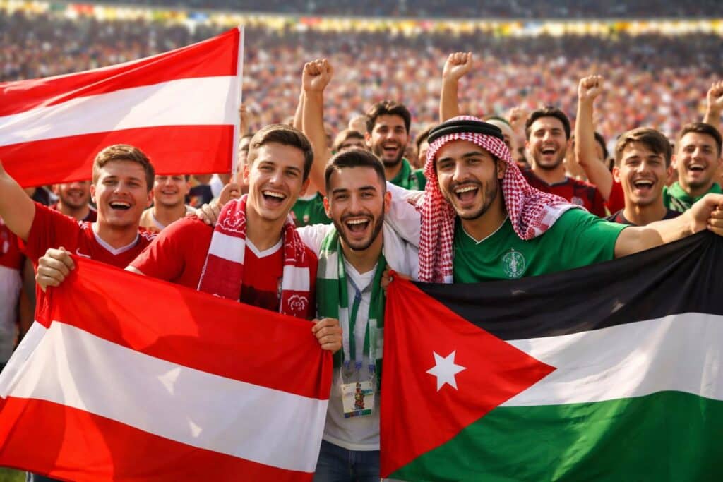 Österreich vs Jordanien: „Hoffe auf Unentschieden meiner beiden Heimaten“