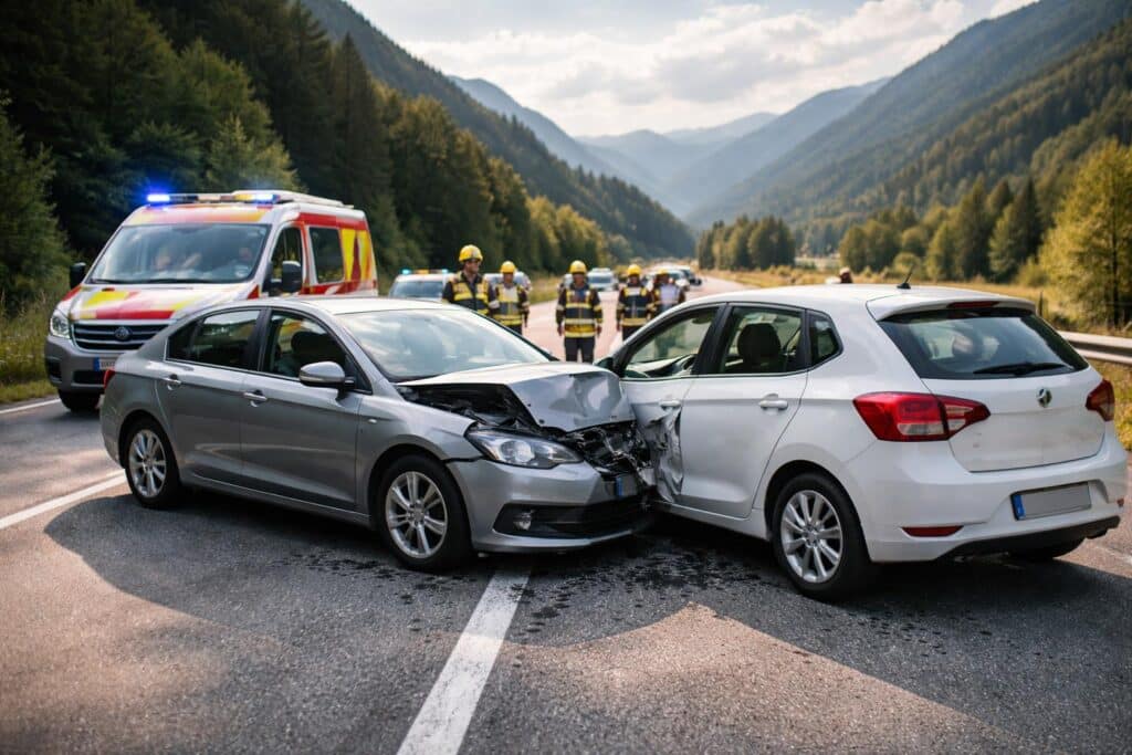Verkehrsunfall mit Personenschaden im Bezirk Spittal/Drau