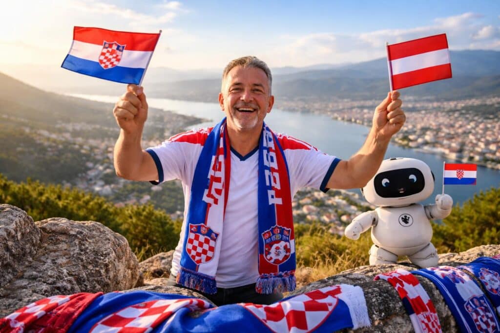 Hajduk: Der größte Fußballfan Kroatiens ist ein Kärntner