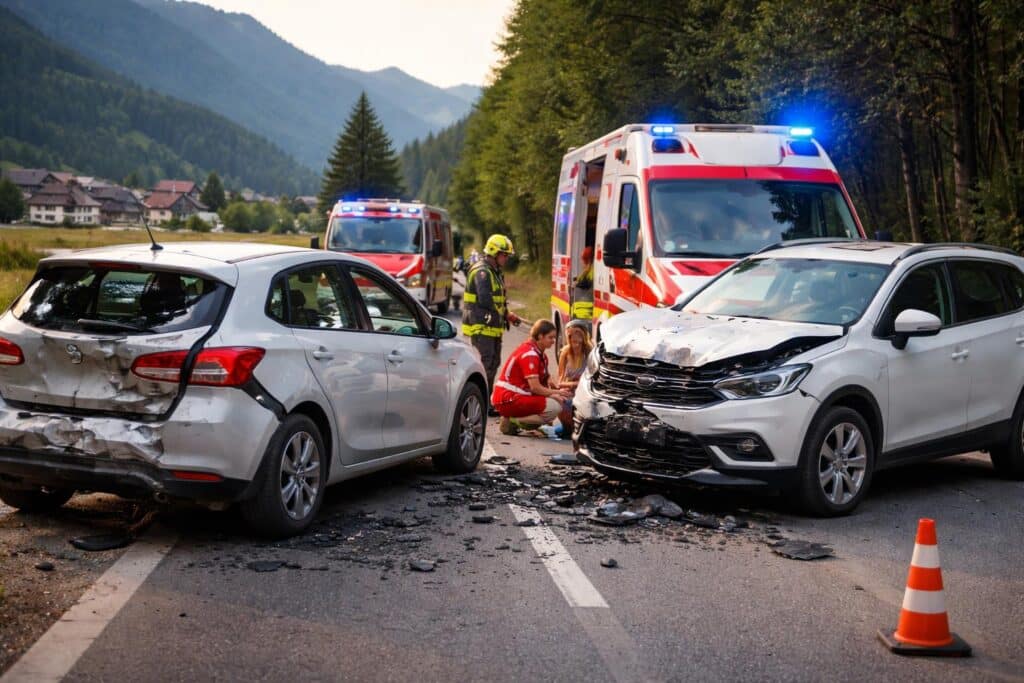 In Greifenburg: Zwei Frauen und eine Jugendliche bei Unfall verletzt