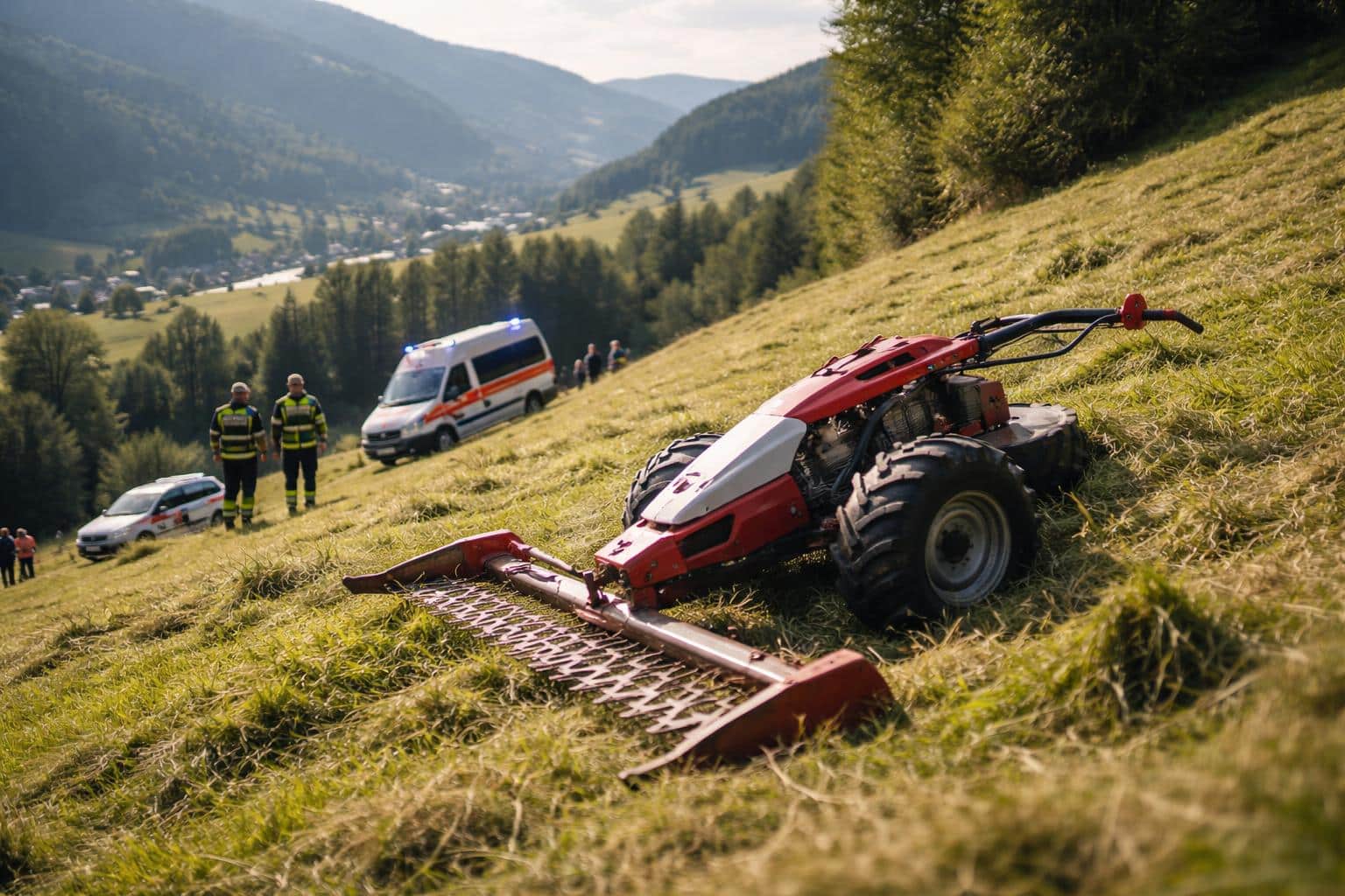 Landwirt (48) bei Heuarbeiten tödlich verunglückt