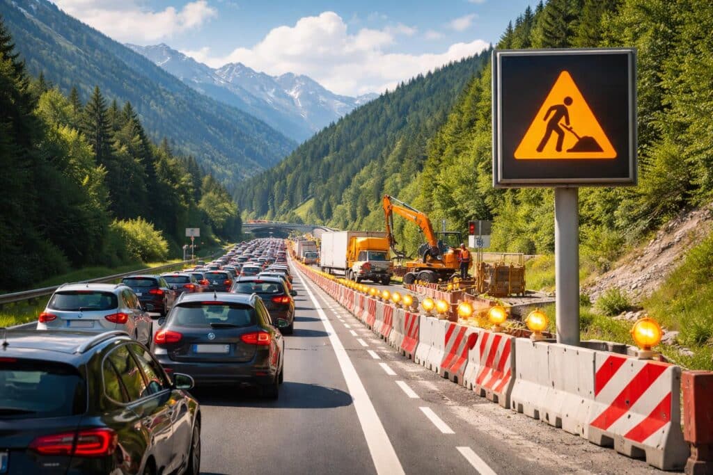 A10 Tauern Autobahn, Villach Richtung Salzburg