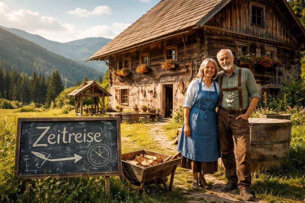 Ein alter Bauernhof in Kärnten wurde zur „Zeitmaschine“