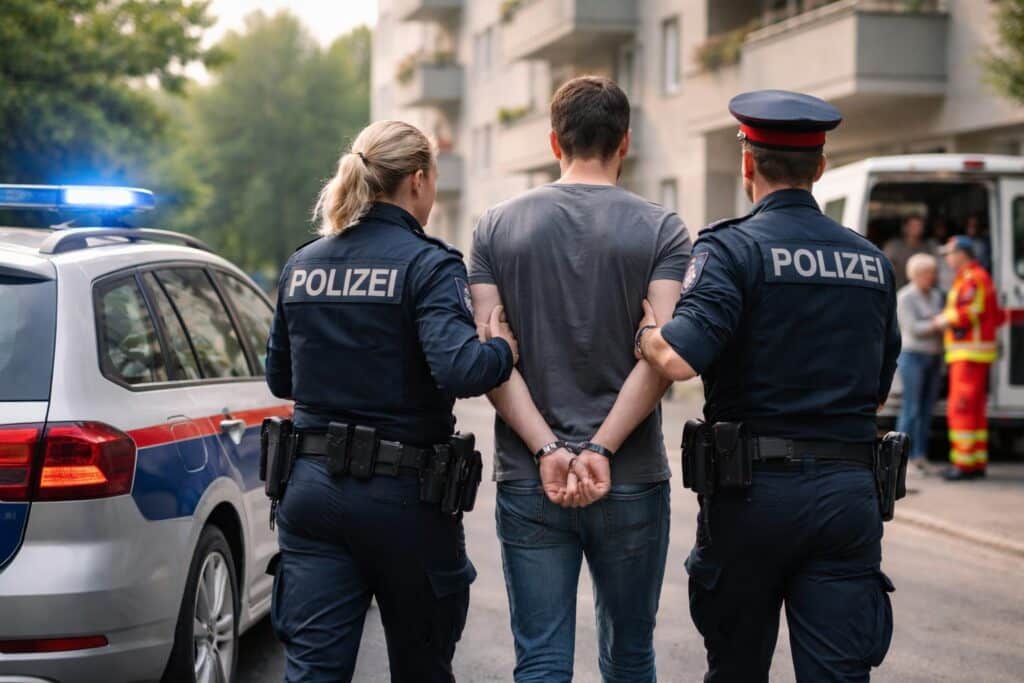Nachbar nach Attacke festgenommen