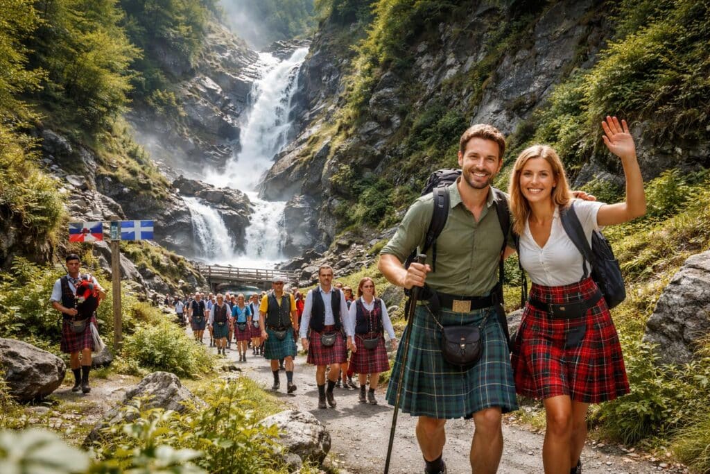13. Alpen-Kilt-Wanderung