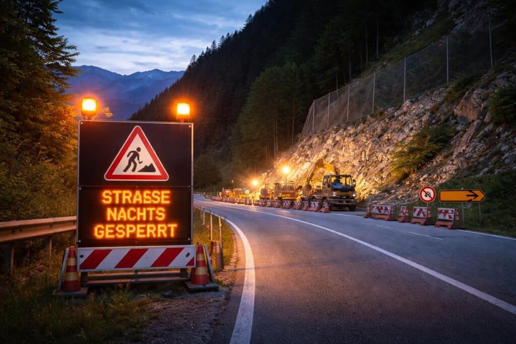 Plöckenpass ab Montag nachts gesperrt