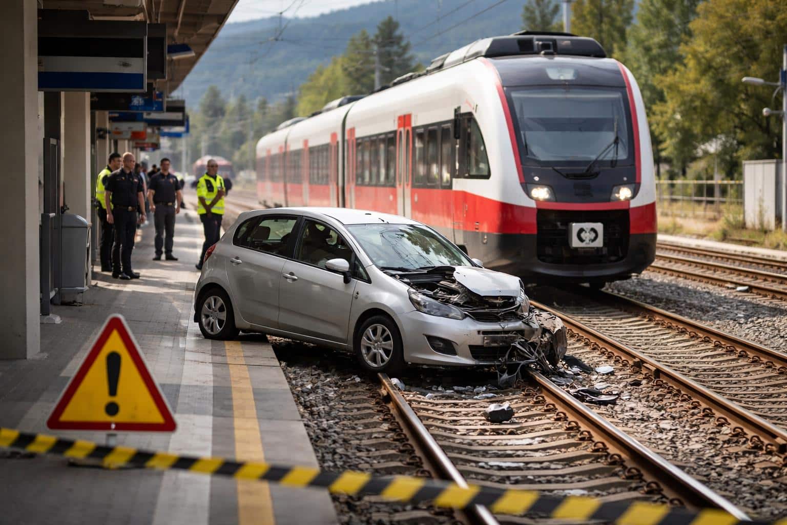 Bahnsteig mit Straße verwechselt: Ermittlungen nach Zugunfall